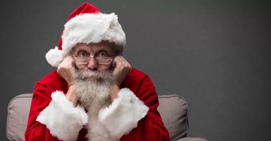 Isn’t God just Santa for grown ups?